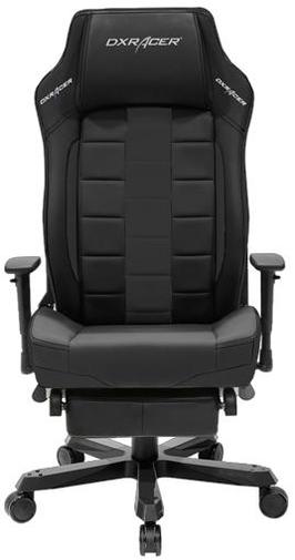 Крісло ігрове DXRACER Classic OH/CA120/N Vinil шкіра, Al основа, + підніжка, Black