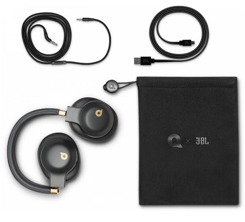 Гарнітура JBL E55BT Quincy Edition Space Gray (JBLE55BTQEBLK)