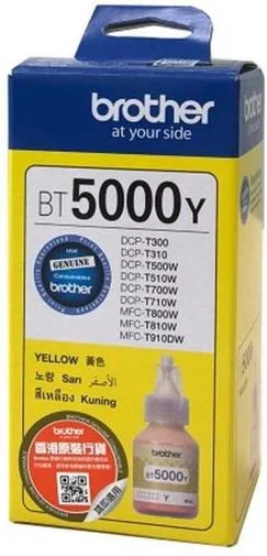 Фото: Чорнило Brother BT5000Y for DCP-T300/DCP-T500W/DCP-T700W 48.8g Yellow № 4 | KTC