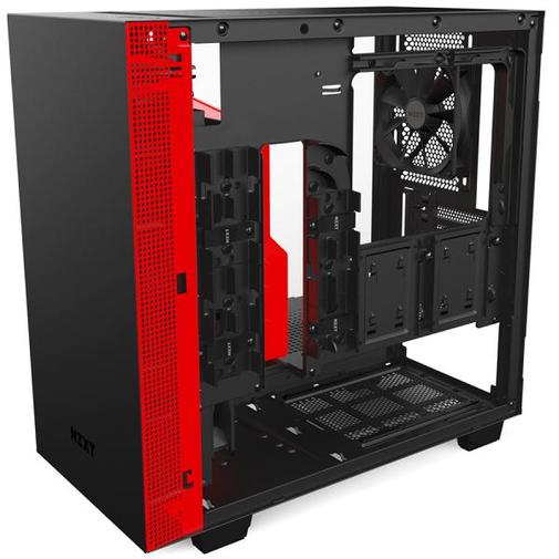 Корпус для ПК NZXT H400i Black / Red (CA-H400W-BR)