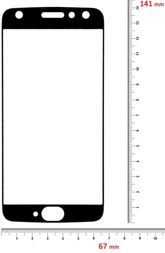 Захисне скло BeCover для Motorola Moto X4 (XT1900-7) Black