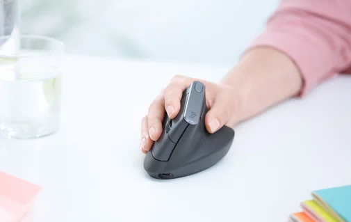 Фото: Миша Logitech MX Vertical Graphite (910-005448) № 13 | KTC