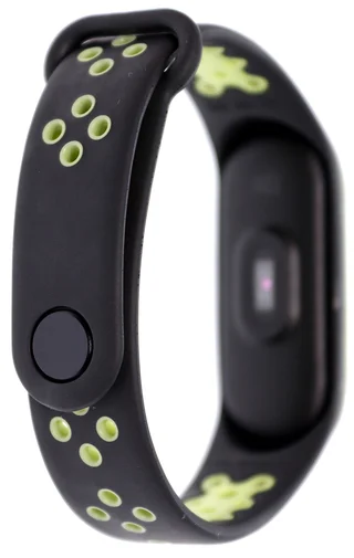 Фото: Ремінець Mijobs for Xiaomi Mi Band 3 Black/Green № 5 | KTC