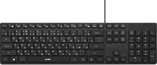 Фото: Клавіатура Acme KS07 Slim Black (4770070878125) № 5 | KTC