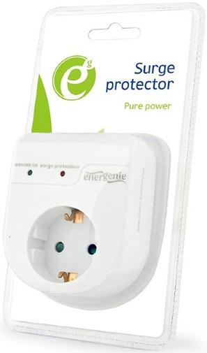 Мережевий фільтр EnerGenie EG-SPG1-01-W White