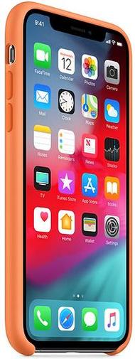 Чохол-накладка Apple для iPhone XS - Silicone Case Papaya
