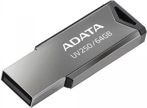 Фото: Флешка USB A-Data UV250 64GB AUV250-64G-RBK Metal Black № 6 | KTC