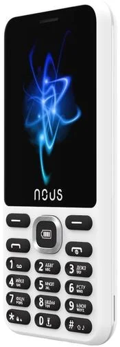 Фото: Мобільний телефон Nous Energy NS 2811 White № 7 | KTC