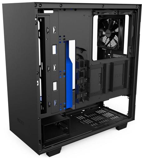 Корпус для ПК NZXT H500 Black/ Blue (CA-H500B-BL)