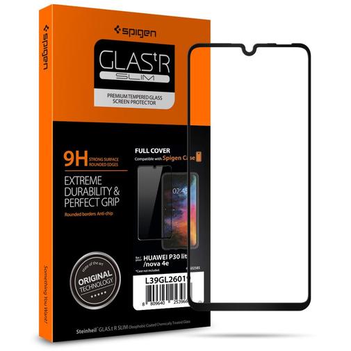  Захисне скло Spigen for Huawei P30 Lite - FC HD Black (L39GL26019)