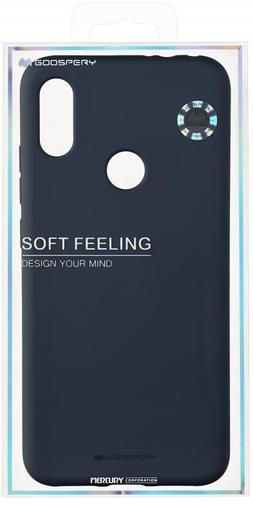 Чохол-накладка Goospery для Xiaomi Redmi Note 7 - SF Jelly Midnight Blue