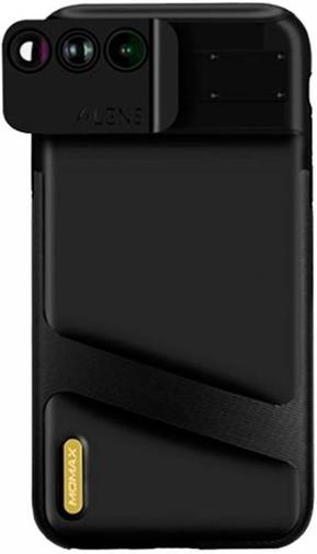 Чохол Momax for iPhone Xr - X-Lens 3-in-1 Black (CC5D)