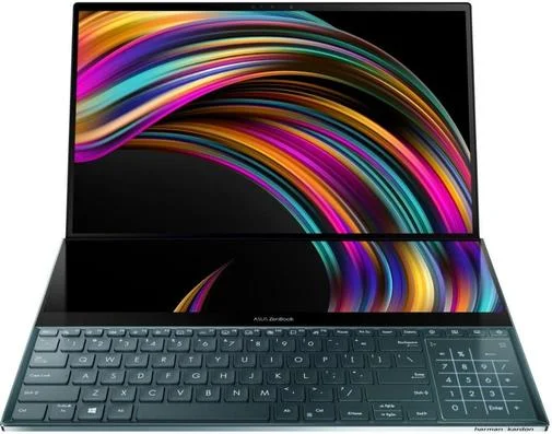 Фото: Ноутбук ASUS ZenBook Pro Duo 15 UX581GV-H2043T Celestial Blue - 15.6" OLED Intel Core i7 / i7-9750H / DDR4 16 ГБ / PCI-E SSD 512 ГБ / GeForce RTX 2060 № 10 | KTC