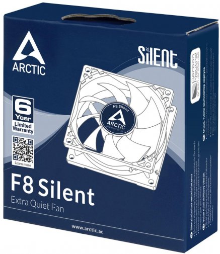 Вентилятор для корпуса Arctic F8 Silent (ACFAN00025A)