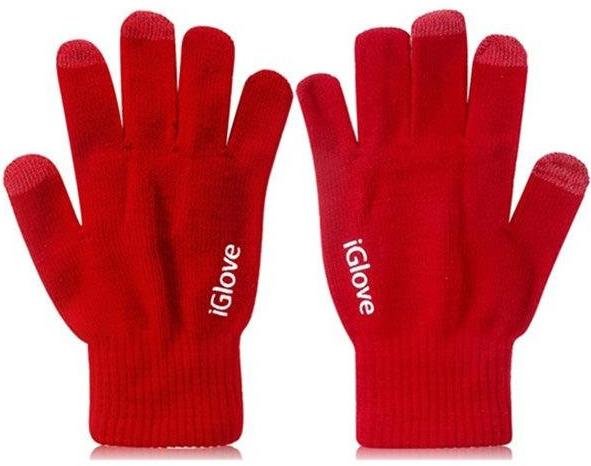 Сенсорні рукавички IGLOVE Red (4822356754397)