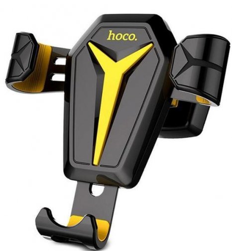Кріплення для мобільного телефону Hoco CA22 Black/Yellow (HOCO CA22 Black/Yellow)
