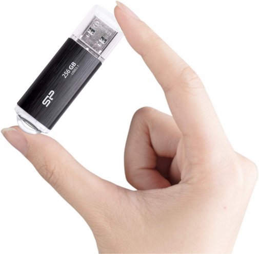 Флешка USB Silicon Power Blaze B02 256GB SP256GBUF3B02V1K Black