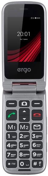Мобільний телефон ERGO F2412 Signal Red