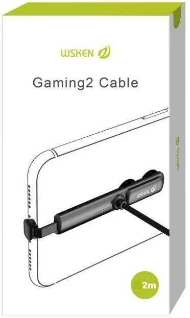 Фото: Кабель WSKEN Gaming2 Cable AM / Micro USB 2m Black (WSKEN Gaming2 Cable For Micro USB) № 7 | KTC