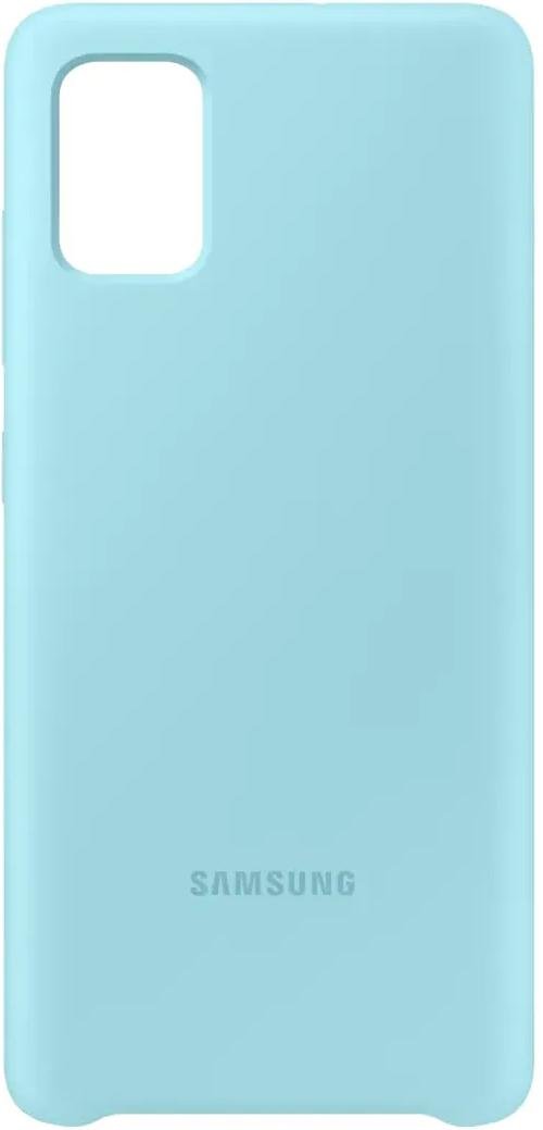 Чохол Samsung for Samsung Galaxy A51 - Silicone Cover Blue (EF-PA515TLEGRU)