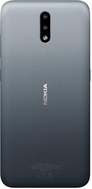 Смартфон Nokia 2.3 2/32GB Charcoal (2.3 2/32GB DS Charcoal)