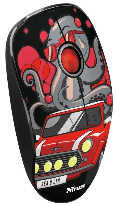 Фото: Миша Trust Sketch Silent Wireless Red (23336_TRUST) № 6 | KTC