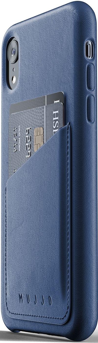 Чохол MUJJO for iPhone XR - Full Leather Wallet Blue (MUJJO-CS-104-BL)