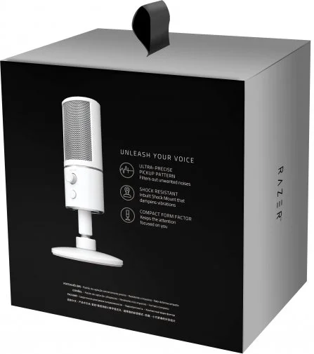 Фото: Мікрофон Razer Seiren X Mercury (RZ19-02290400-R3M1) № 6 | KTC