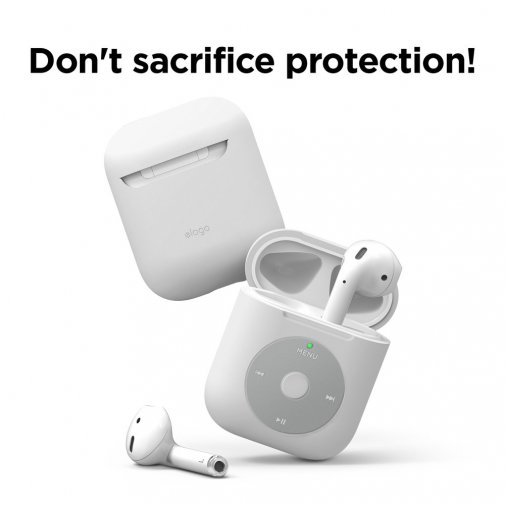 Чохол Elago for Airpods - AW6 Basic Case White (EAW6-BA-WH)