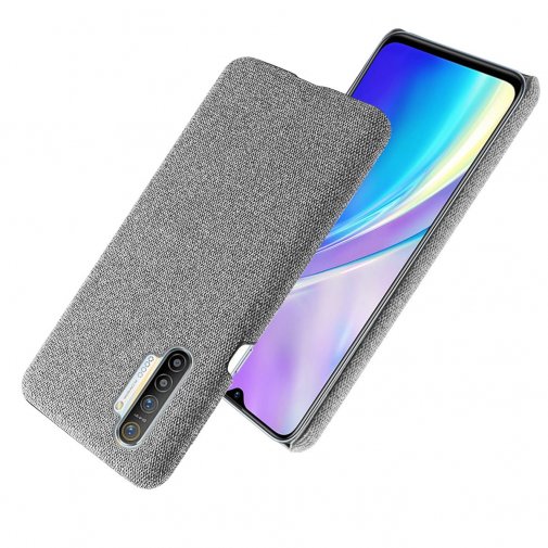 Чохол for Realme TX / X2 - Textile cover Grey (661906)