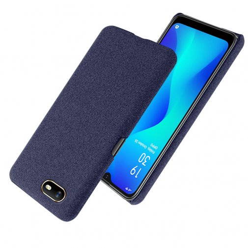 Чохол for Realme C2 - Textile cover Blue (661895)