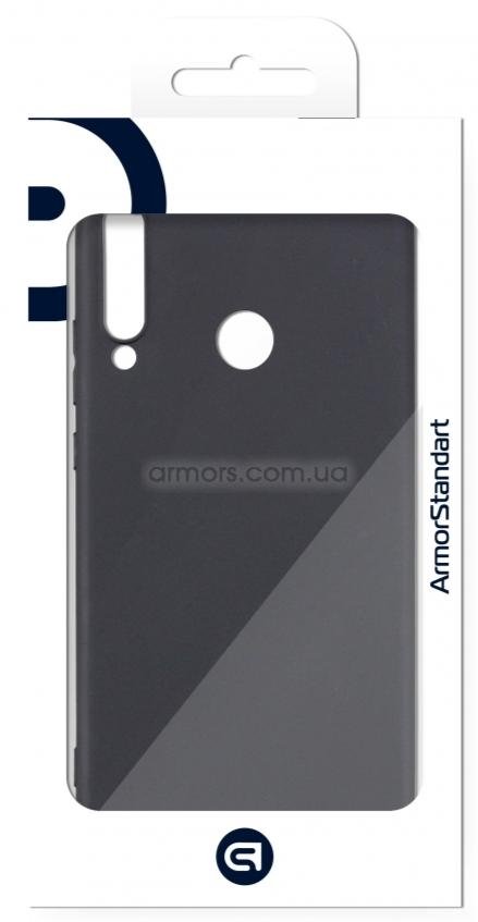 Чохол-накладка ArmorStandart для Huawei P40 Lite E - Soft Matte Slim Fit TPU, Black
