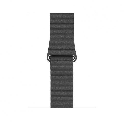 Ремінець HiC for Apple Watch 38mm - Leather Loop Band Black