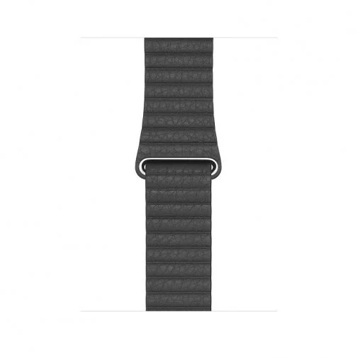 Фото: Ремінець HiC for Apple Watch 41/40/38mm - Leather Loop Band Black № 6 | KTC