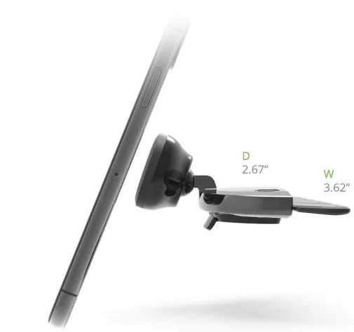 Фото: Кріплення для мобільного телефону iOttie iTap Magnetic 2 CD Slot Mount Black (HLCRIO158) № 9 | KTC