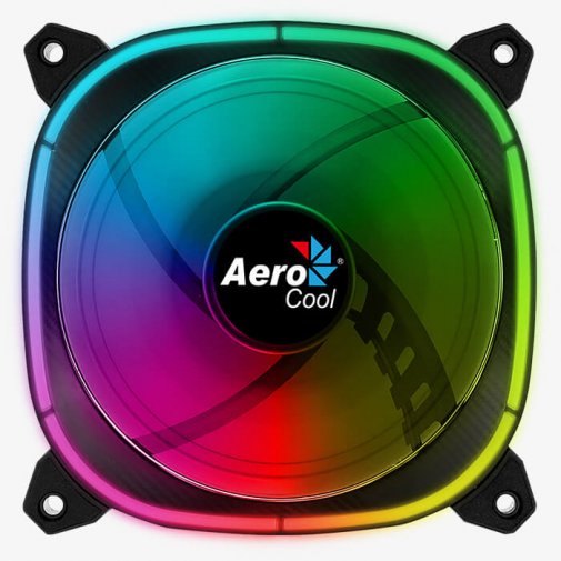 Кулер для корпуса 120x120x25mm Aerocool Astro 12, 1000об/хв, 17.5дБ, 6pin