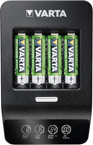 Фото: Зарядний пристрій Varta LCD Ultra Fast Plus (+4xAA 2100mAh) (57685101441) № 4 | KTC