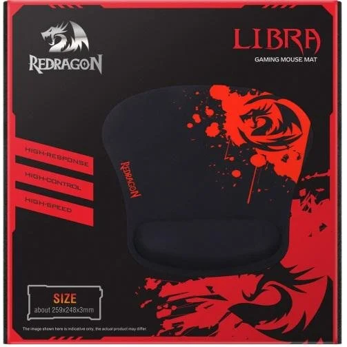 Фото: Килимок Redragon Libra Black/Red (78305) № 9 | KTC