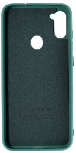 Чохол Device for Samsung A11 A115 2020 - Original Silicone Case HQ Dark Green