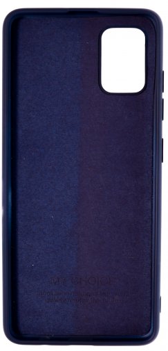 Чохол Device for Samsung A51 A515 2020 - Original Silicone Case HQ Dark Blue