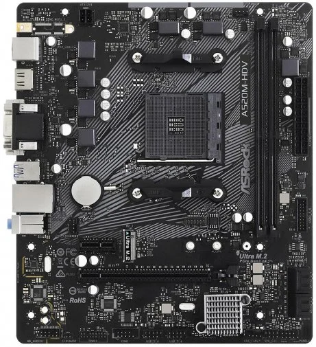 Фото: Материнська плата AsRock A520M-HDV № 6 | KTC