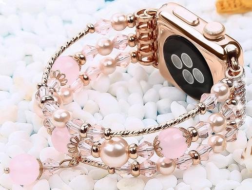 Ремінець HiC for Apple Watch 38/40mm - KOMEI Fashion Band Pink