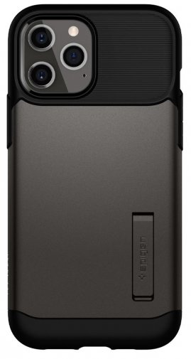 Чохол-накладка Spigen для iPhone 12 Pro Max - Slim Armor Gunmetal