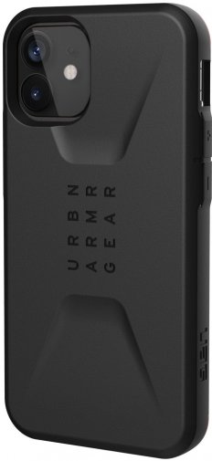 Чохол UAG for Apple iPhone 12 Mini - Civilian Black (11234D114040)