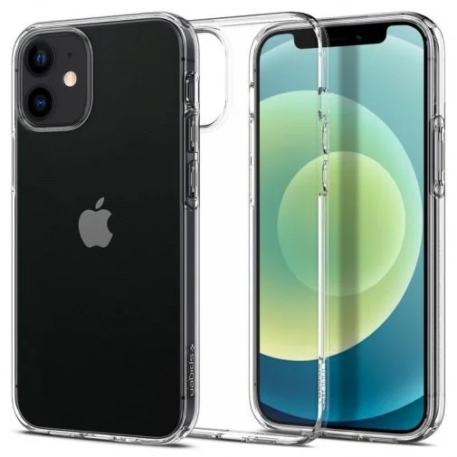 Фото: Чохол Spigen for Apple iPhone 12 Mini - Liquid Crystal Crystal Clear (ACS01740) № 6 | KTC