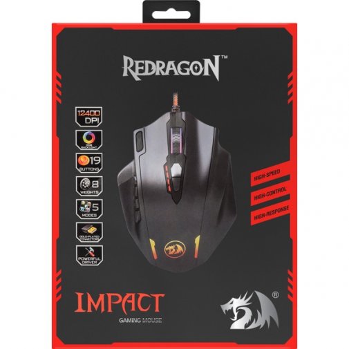 Миша Redragon Impact Black (78322)