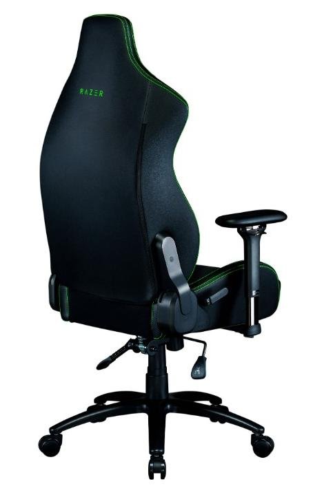 Крісло ігрове Razer Iskur, PU шкіра, Al основа, Black