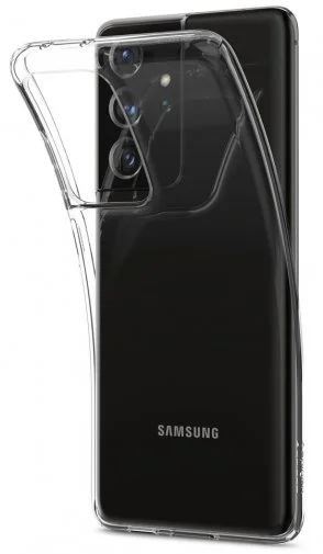 Фото: Чохол Spigen for Samsung Galaxy S21 Ultra - Crystal Flex Crystal Clear (ACS02378) № 10 | KTC