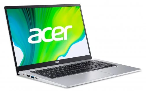 Фото: Ноутбук Acer Swift 1 SF114-34-P889 NX.A77EU.00E Silver - 14" IPS 60 Гц / Intel Pentium / N6000 / DDR4 4 ГБ / PCI-E SSD 128 ГБ / Intel UHD Graphics № 8 | KTC