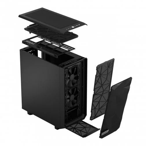 Фото: Корпус FRACTAL DESIGN Meshify 2 Compact Black (FD-C-MES2C-01) № 12 | KTC